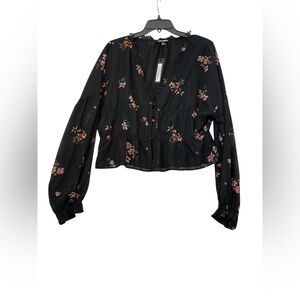 Steve Madden Holly Top. Black multi‎ .
